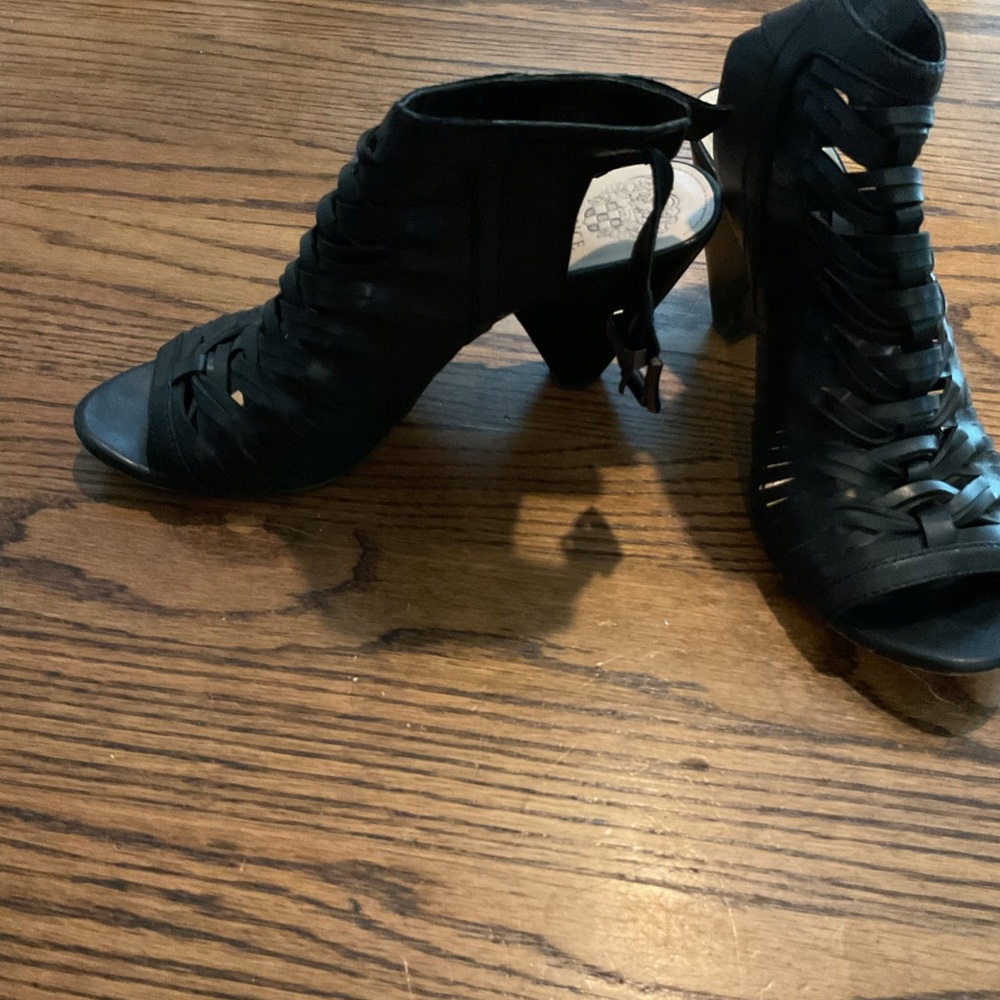 Vince Camuto Black Heeled Boots